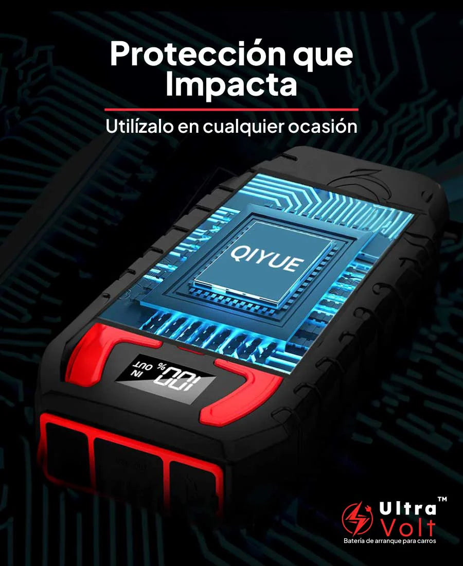 UltraVolt: Arrancador de Batería de Alta Potencia para Vehículos